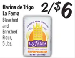 El Super Bleached and Enriched Flour offer