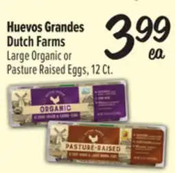 El Super Large Organic or Pasture Raised Eggs offer