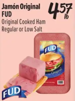 El Super Original Cooked Ham Regular or Low Salt offer