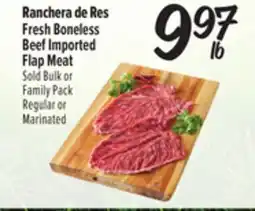 El Super Fresh Boneless Beef Imported Flap Meat offer