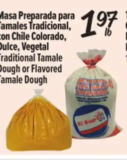 El Super Traditional Tamale Dough or Flavored Tamale Dough offer