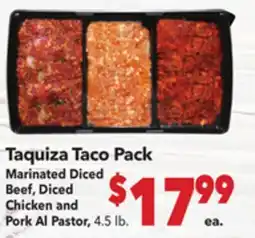 Vallarta Supermarkets Taquiza Taco Pack offer