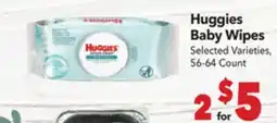 Vallarta Supermarkets Huggies Baby Wipes offer