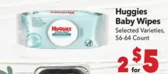 Vallarta Supermarkets Huggies Baby Wipes offer
