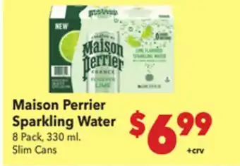 Vallarta Supermarkets Maison Perrier Sparkling Water offer