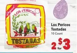 Vallarta Supermarkets Los Pericos Tostadas offer