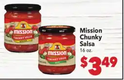 Vallarta Supermarkets Mission Chunky Salsa offer