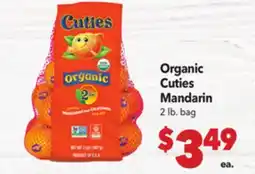 Vallarta Supermarkets Organic Cuties Mandarin offer