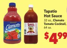 Vallarta Supermarkets Tapatio Hot Sauce offer