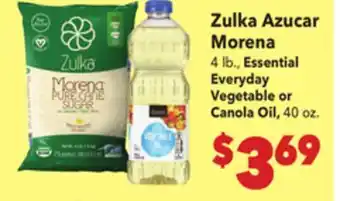 Vallarta Supermarkets Zulka Azucar Morena offer