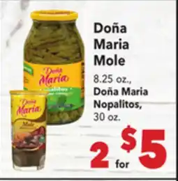 Vallarta Supermarkets Doña Maria Mole offer