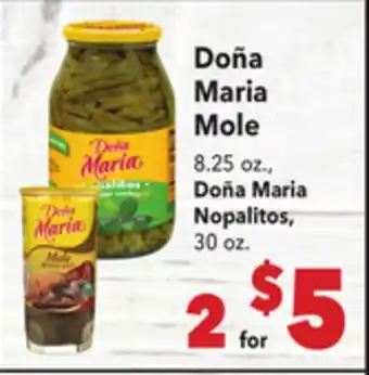 Vallarta Supermarkets Doña Maria Mole offer