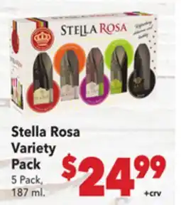 Vallarta Supermarkets Stella Rosa Variety Pack offer