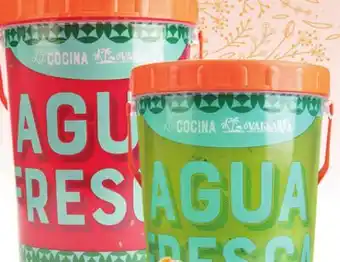 Vallarta Supermarkets Aguas Frescas offer