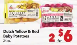Vallarta Supermarkets Dutch Yellow & Red Baby Potatoes offer