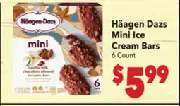 Vallarta Supermarkets Häagen Dazs Mini Ice Cream Bars offer