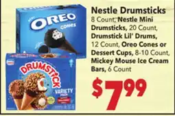 Vallarta Supermarkets Nestle Drumsticks offer