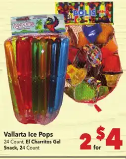 Vallarta Supermarkets Vallarta Ice Pops offer