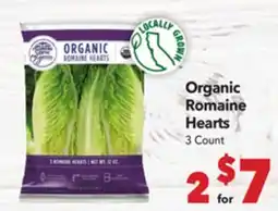 Vallarta Supermarkets Organic Romaine Hearts offer