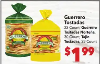 Vallarta Supermarkets Guerrero Tostadas offer