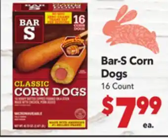 Vallarta Supermarkets Bar-S Corn Dogs offer