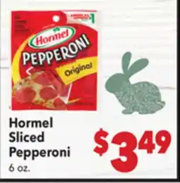 Vallarta Supermarkets Hormel Sliced Pepperoni offer