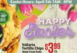 Vallarta Supermarkets Vallarta Tortilla Chips offer