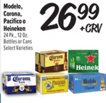 El Super Fresh Modelo, Corona, Pacifico o Heineken offer
