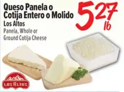 El Super Fresh Panela, Whole or Ground Cotija Cheese offer