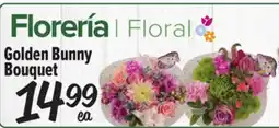 El Super Fresh Golden Bunny Bouquet offer