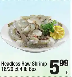 Super King Markets Headless Raw Shrimp offer