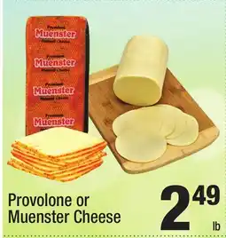 Super King Markets Provolone or Muenster Cheese offer