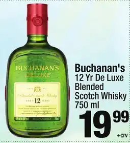 Super King Markets Buchanan's 12 Yr De Luxe Blended Scotch Whisky offer
