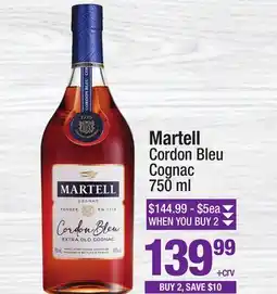 Super King Markets Martell Cordon Bleu Cognac offer