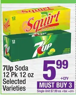 Super King Markets 7Up Soda offer