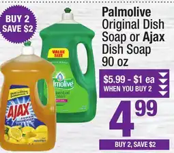 Super King Markets Palmolive Original Dish Soap or Ajax Dish Soap offer