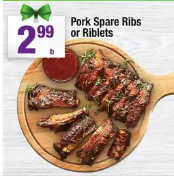 Super King Markets Pork Spare Ribs or Riblets offer