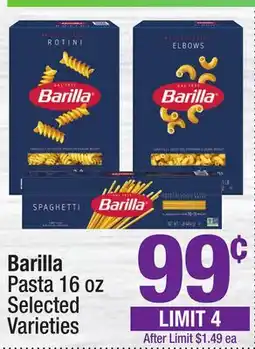 Super King Markets Barilla Pasta offer
