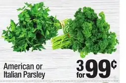 Super King Markets American or Italian Parsley offer