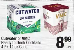 Super King Markets Cutwater or VMC Ready to Drink Cocktails offer
