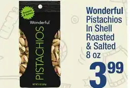 Super King Markets Wonderful Pistachios In Shell Roasted & Salted offer