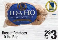 Super King Markets Russet Potatoes offer