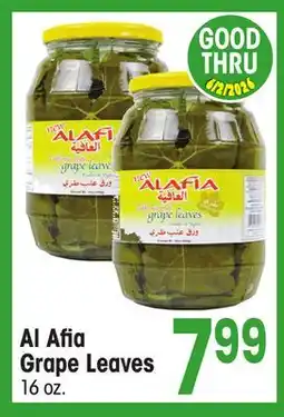 Jewel-Osco Al Afia Grape Leaves offer