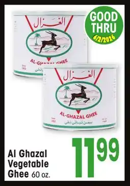 Jewel-Osco Al Ghazal Ghee offer