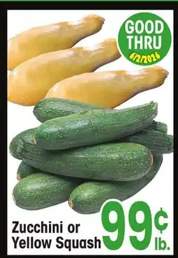 Jewel-Osco Zucchini or Yellow Squash offer