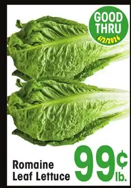 Jewel-Osco Romaine Leaf Lettuce offer