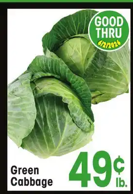 Jewel-Osco Green Cabbage offer