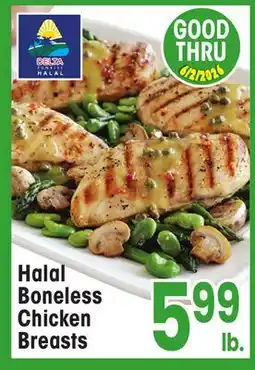 Jewel-Osco Halal Boneless Chicken Breasts offer
