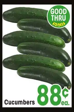 Jewel-Osco Cucumbers offer