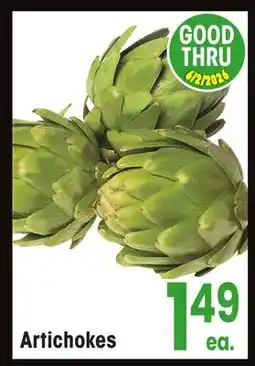 Jewel-Osco Artichokes offer